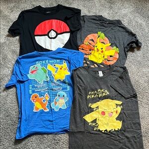 Pokemon Graphic T-Shirts Set